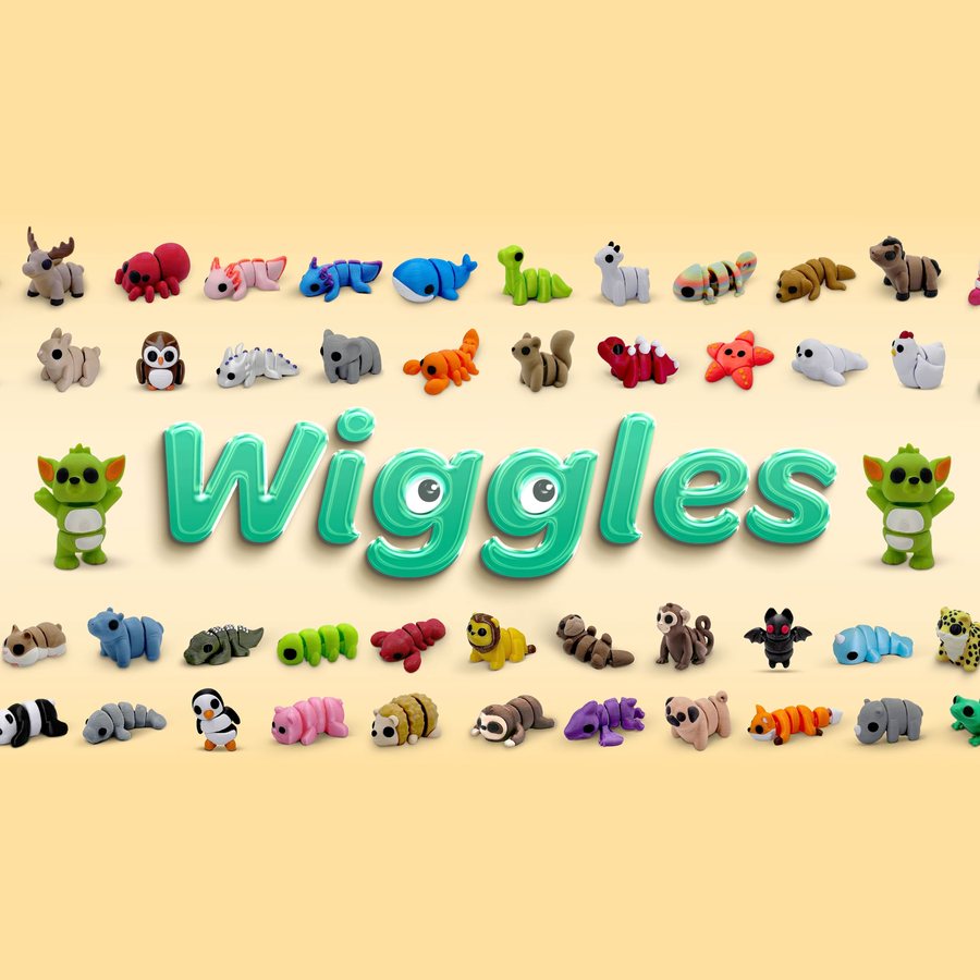 Coleção Wiggles completa cheia de cores